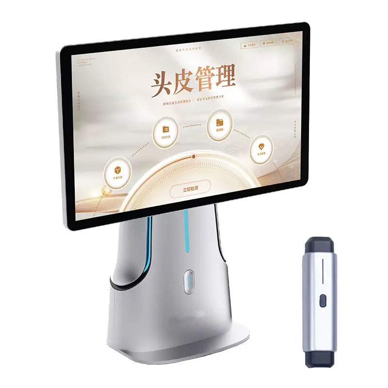 AI Scalp Analyzer: Equipment for Hair Growth Analysis, Gray Hair Detection, and Scalp Environment Assessment